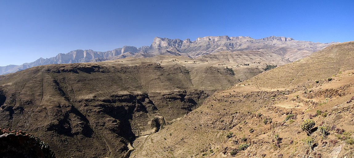 Looking up Towards Bwahit 1